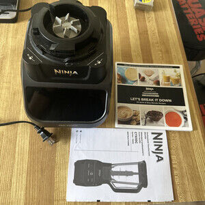 Ninja Professional Touchscreen Blender CT610C Auto IQ Motor Base 1000W TESTED